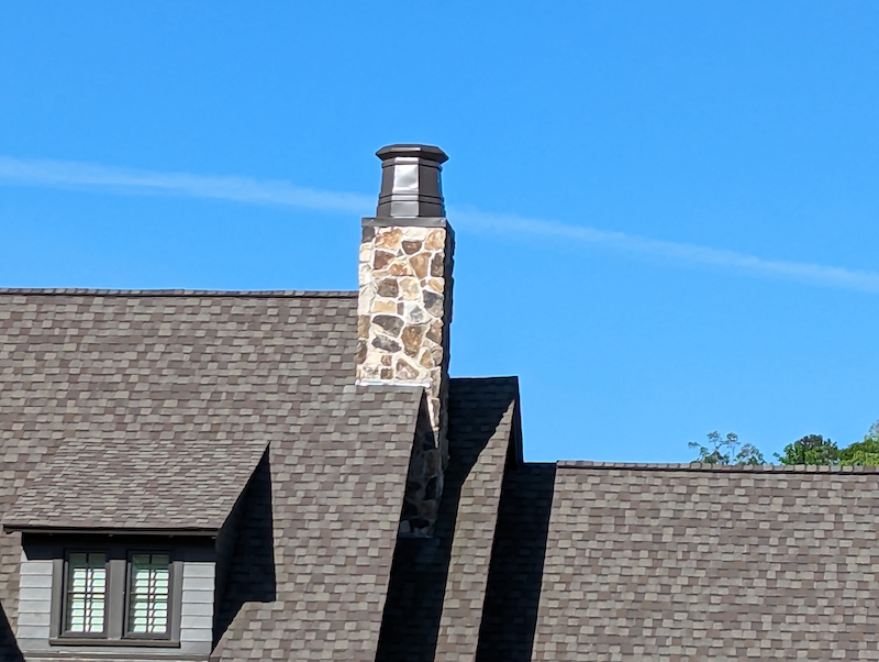 Colonial Fireplace - Pre-fabricated Chimney Tops - Octagon Shroud